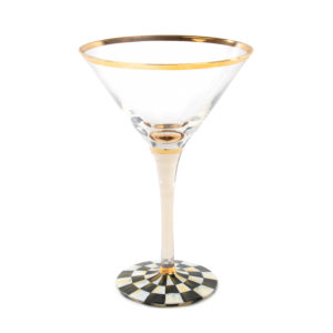 Courtly Check Martini Glass