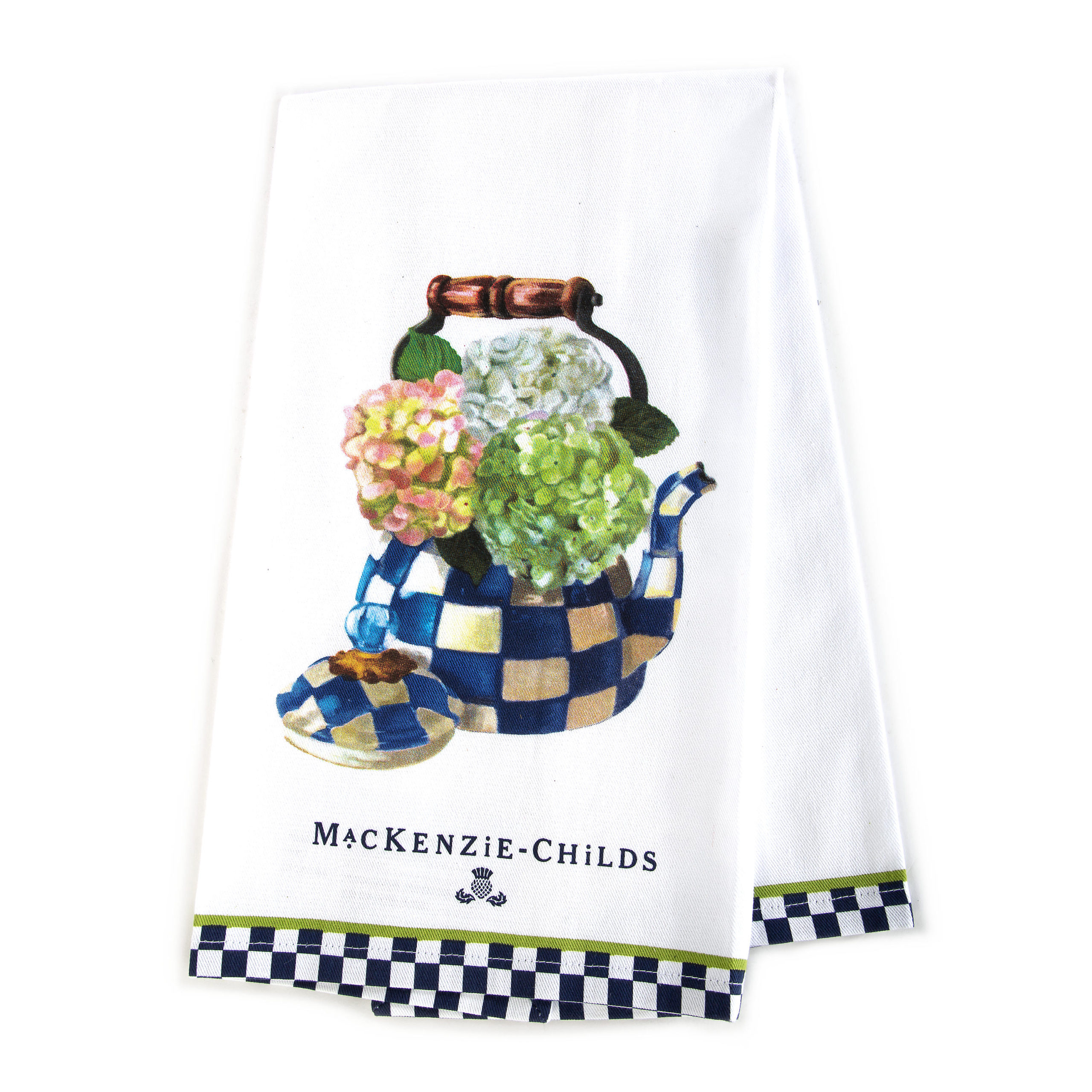 MacKenzie-Childs  Royal Check Hand Towel