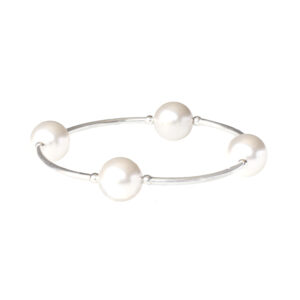 White Pearl Blessing Bracelet