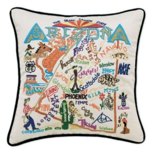 Arizona Embroidered Pillow